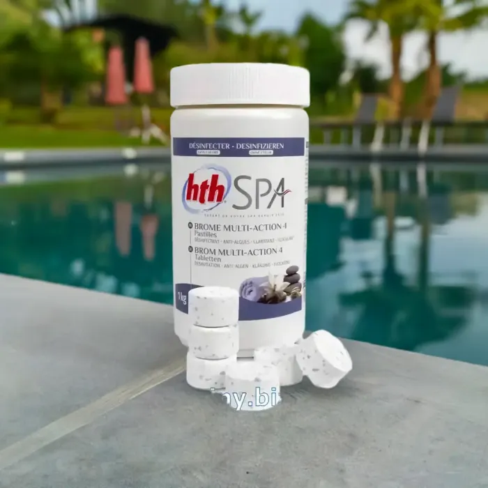 Багатофункціональні таблетки брому для SPA hth 4в1