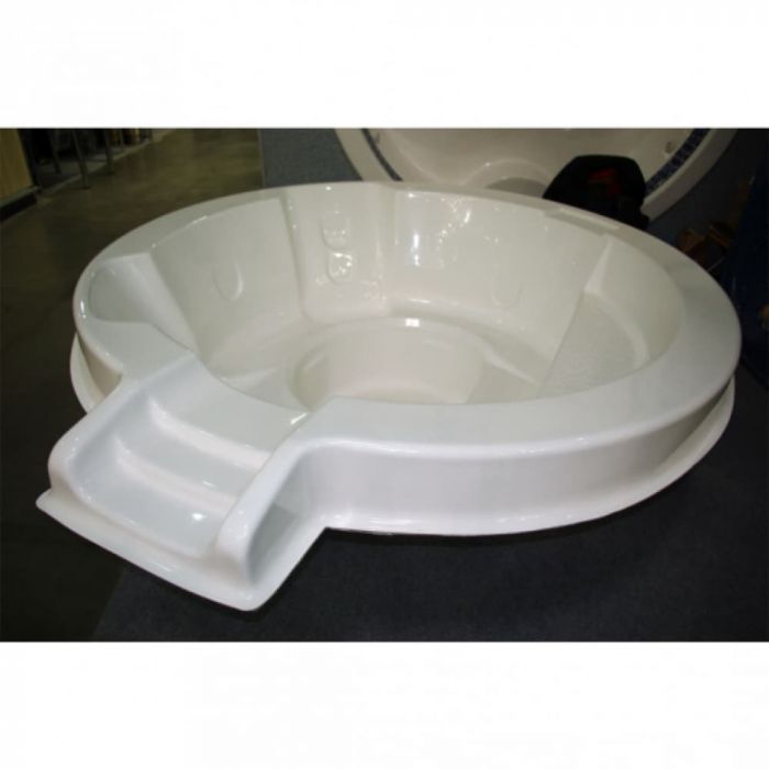 Композитний Спа басейн з переливом Еден