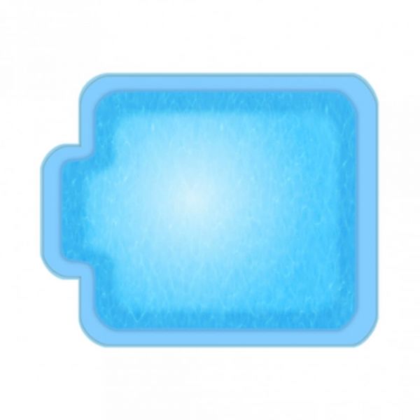 Купель композитна чаша для лазні та сауни